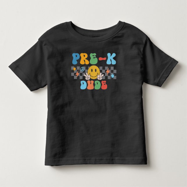 Retro Boys Pre-K Typ T - Shirt (Vorderseite)