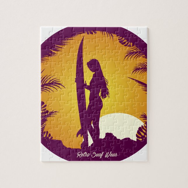 Retro Brandungs-Abnutzung (Vertikal)