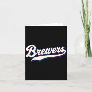 Retro-Brauer Retro-Clic-Geschenke für Männer Fraue Karte