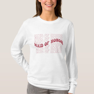 Retro Bride Bridesmaid T-Shirt