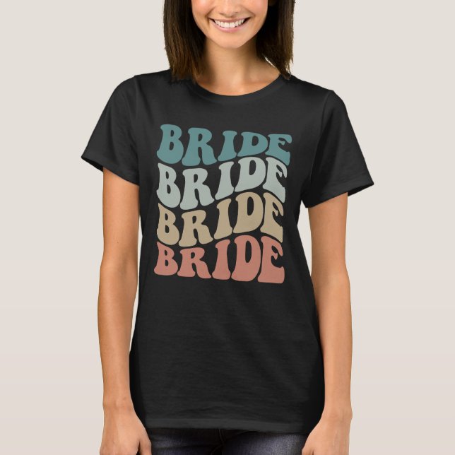 Retro Bride T-Shirt (Vorderseite)