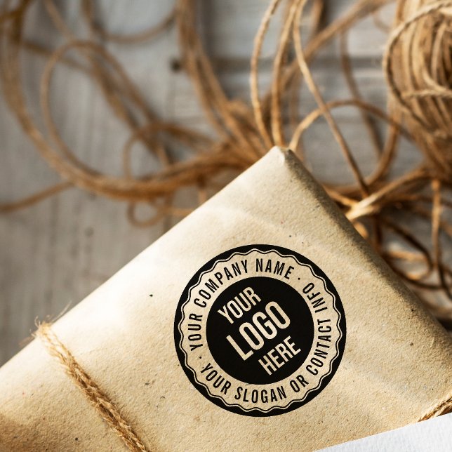 Retro-Briefmarke Frame Firmenname, Slogan & Logo Gummistempel (Von Creator hochgeladen)