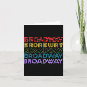 Retro-Broadway-Musikliebhaber-Theater Musical Thea Karte