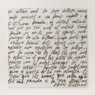 Retro Brown Tinte Manuskript Textur