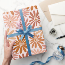 Retro Brownish Daisy