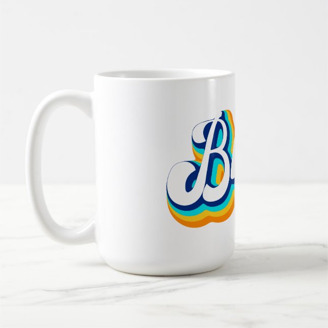 Retro Bruh Kaffeetasse (Links)