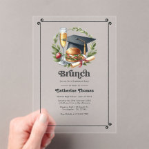 Retro Brunch Graduation Party