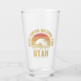 Retro Bryce Canyon Nationalpark Utah Glas