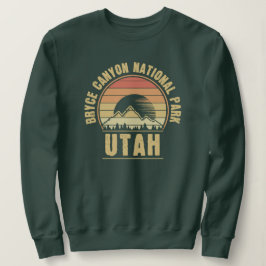 Retro Bryce Canyon Nationalpark Utah Sweatshirt