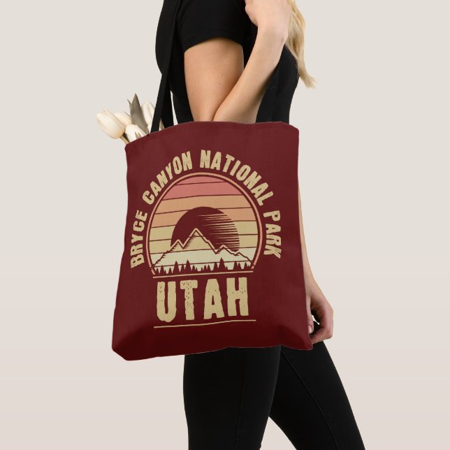 Retro Bryce Canyon Nationalpark Utah Tasche (Von Nahem)