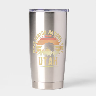 Retro Bryce Canyon Nationalpark Utah Thermobecher