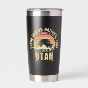 Retro Bryce Canyon Nationalpark Utah Thermobecher