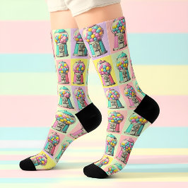 Retro Bubblegum Socken