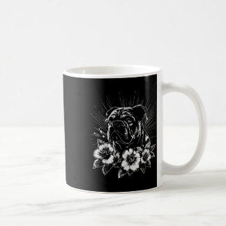 Retro Bulldog Hund Lover Tattoo Style _1 Kaffeetasse