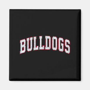 Retro Bulldogs Für Männer Frauen Jungen Mädchen Ki Magnet