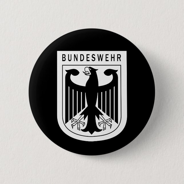 Retro - Bundesstaatliche Bundeswehr Button (Vorderseite)