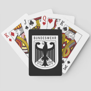 Retro - Bundesstaatliche Bundeswehr Spielkarten