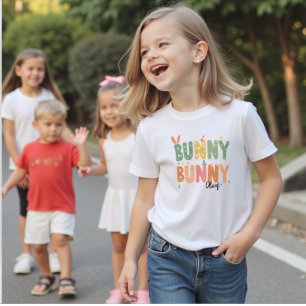 Retro Bunny: Sonnenschein T-Shirt