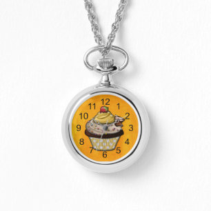 Retro bunte Party-kleine Kuchen Armbanduhr