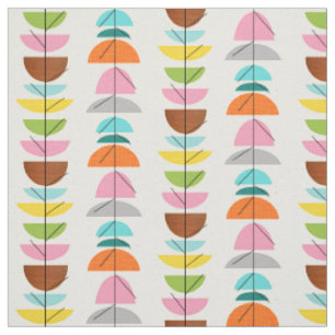 Retro buntes Nest-Gewebe Stoff
