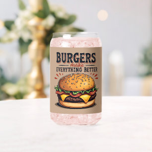 Retro Burger Lover Typographie Vintage Art aliment