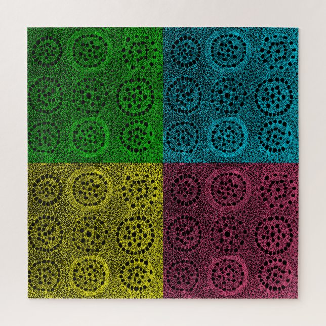 Retro Bush Gurcumbers Puzzle (Vertikal)
