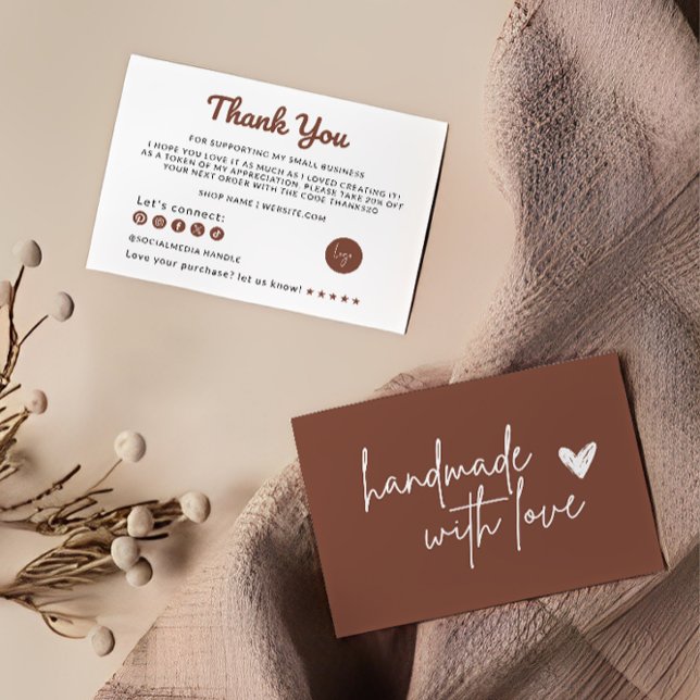 Retro Business dank Karte (Von Creator hochgeladen)