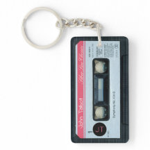 Retro C Audiotape Mixtape Kassette personalisiert 