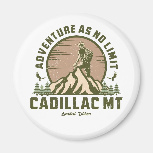 Retro Cadillac Magnet (Vorne)