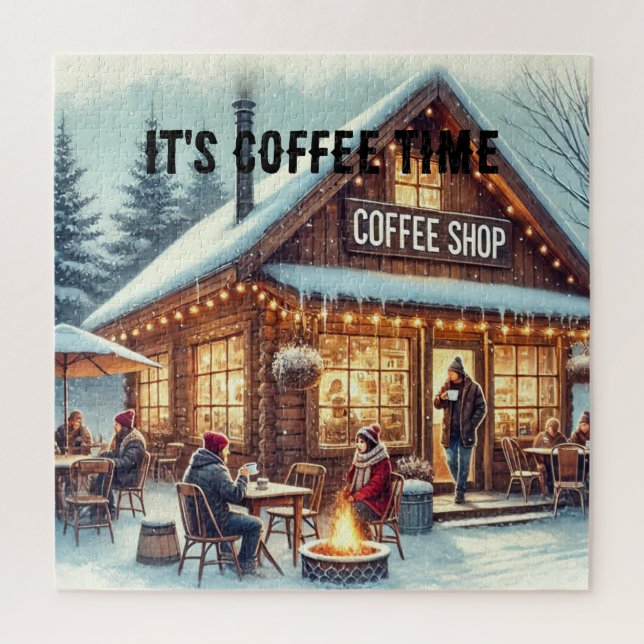 Retro-Café-Atmosphäre (Vertikal)