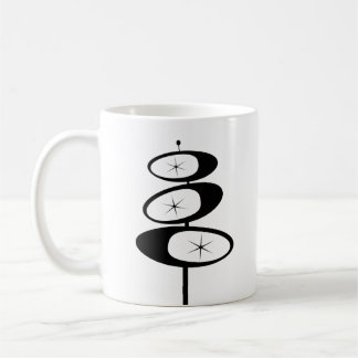 Retro CAFÉ MUGS Atomic Age MCM Imprimer