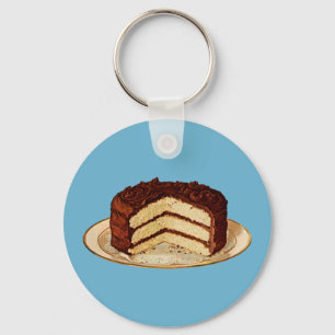 Retro Cake Schlüsselanhänger