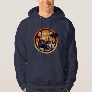 Retro California Sunset Van Hoodie