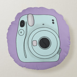 Retro Camera Throw Kissen - Lila Ästhetik