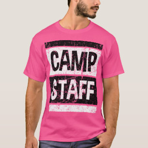 Retro Camp Mitarbeiter Shirt Sommerlager für Campi