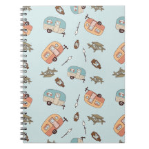 Retro-Camper-Notizbuch