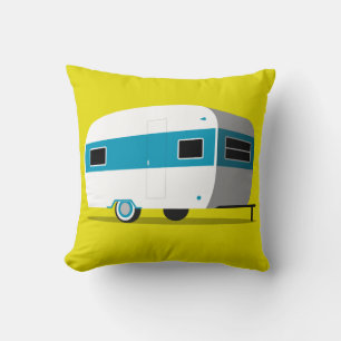 RETRO CAMPER TRAILER PILLOWS KISSEN