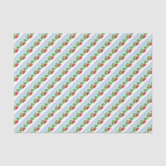 Retro Camper Weihnachten Seidenpapier (Vorderseite)