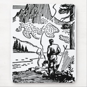 Retro-Camping Mousepad