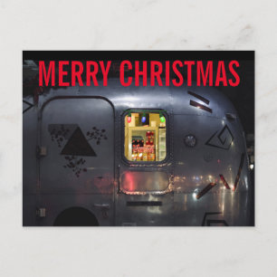 RETRO-CAMPINGWAGEN-WEIHNACHTSGRÜSSE Postkarten