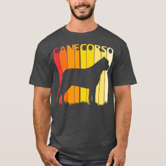 Retro Cane Corso Dog Frohe Weihnachtsgeschenk T-Shirt