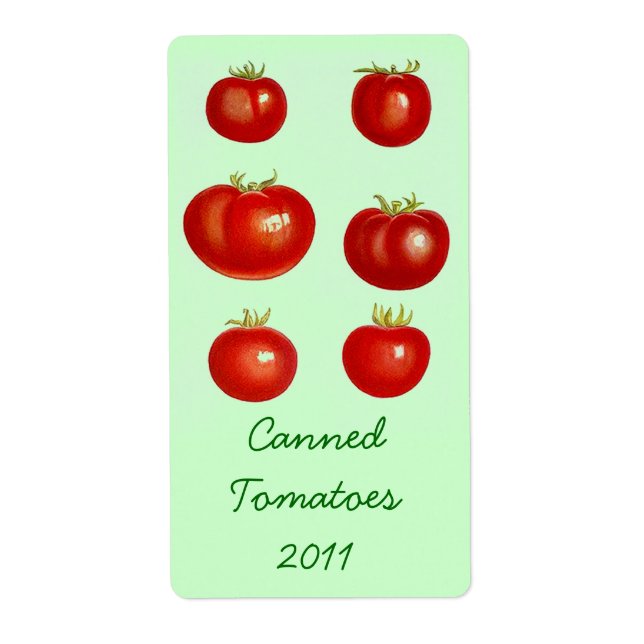 Retro Canning Jar Labels Label Docking Goods Canne (Vorne)