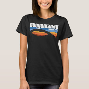 Retro Canyonlands Nationalpark Moab Utah Urlaub T-Shirt