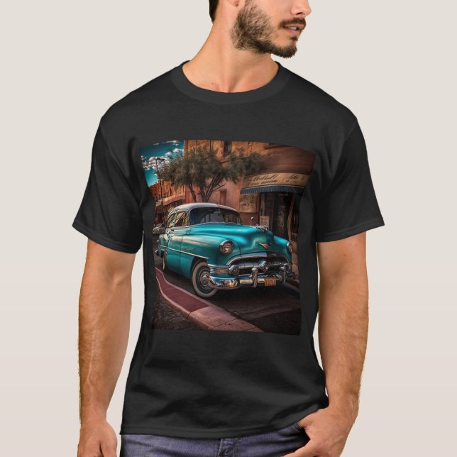 Retro Car T-Shirt (Vorderseite)