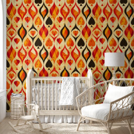 Retro-Card-Anzug Tapete