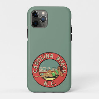 Retro Carolina Beach Rundel Case-Mate iPhone Hülle
