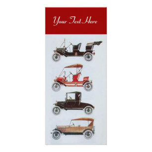 RETRO CARS 2 - Auto-Reparaturwagen Werbekarte
