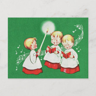 Rétro carte de Noël vintage
