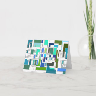 Rétro carte de note d'amusement