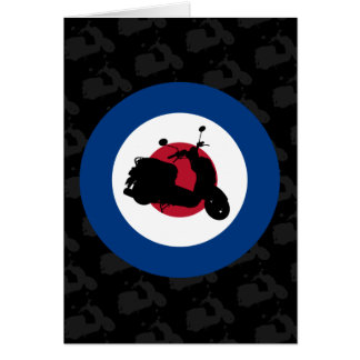 Rétro carte de scooter